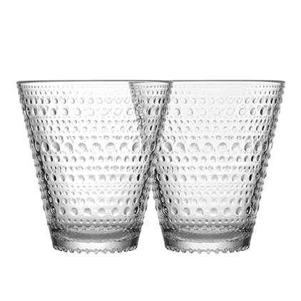 Iittalan Kastehelmi-juomalasit 2 kpl (30 cl, kirkas)